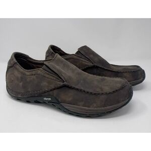 Merrell Omega Moc Men's Size 9 Dark Brown Performance Footwear Hiking Outdoor